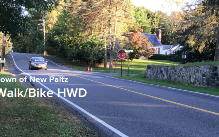 Town Highway Department Clearing the Henry W. DuBois Bike Lane